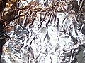 4. Foil with chip cut out.