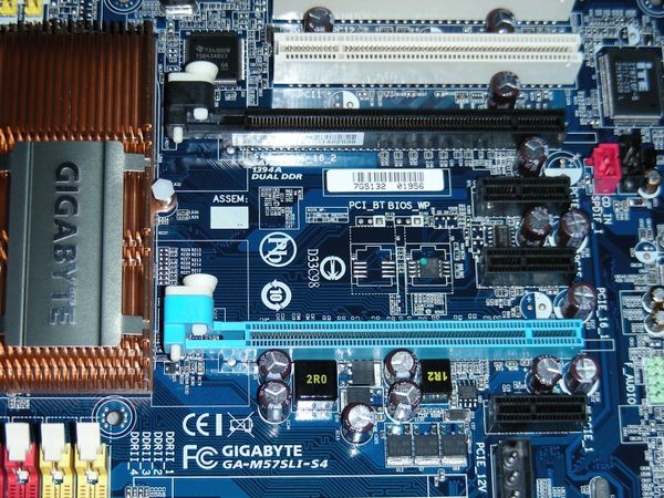 Gigabyte ga m57sli s4 подключение